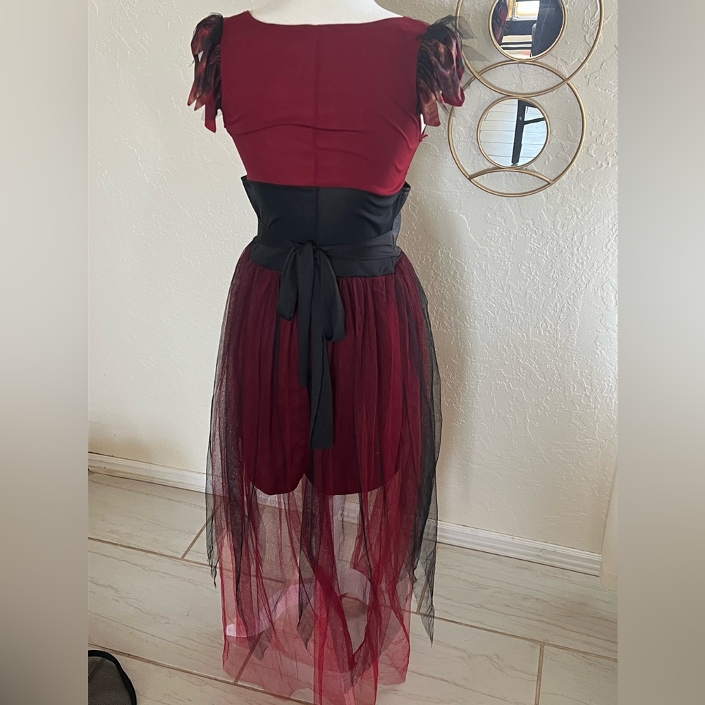 WOMENS CHARMING DEVIL COSTUME - Picture 7 of 10
